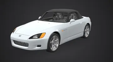 2001 Honda S2000 (AP1) in Motora’s 3D garage