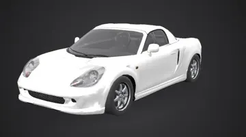 2003 Toyota MR2 in Motora’s 3D garage