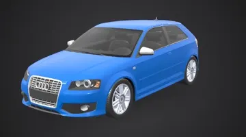 2007 Audi S3 in Motora’s 3D garage