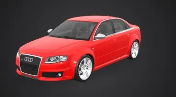 2008 Audi RS4 in Motora’s 3D garage