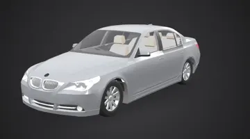 2008 BMW 520d SE (E60) in Motora’s 3D garage