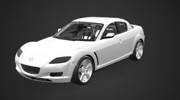 2008 Mazda RX-8 in Motora’s 3D garage