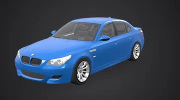 2009 BMW M5 (E60) in Motora’s 3D garage
