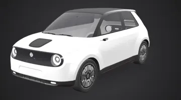 2020 Honda e in Motora’s 3D garage